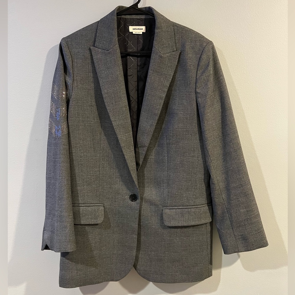 Zadig & Voltaire: Viva Car Strass Flèche Blazer